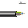 Manguera tubular vv-k06/1kv 5 g 2,50 mm, negra euro/m