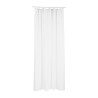 Cortina de baño polyester blanca 180 x 200 cm