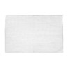 Alfombra de baño blanca 50 x 80 cm