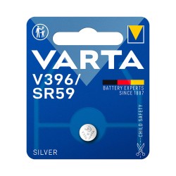 Micro pila de boton silver sr59 - v396 1,55v (blister 1 unid.) ø7,9x2,6mm